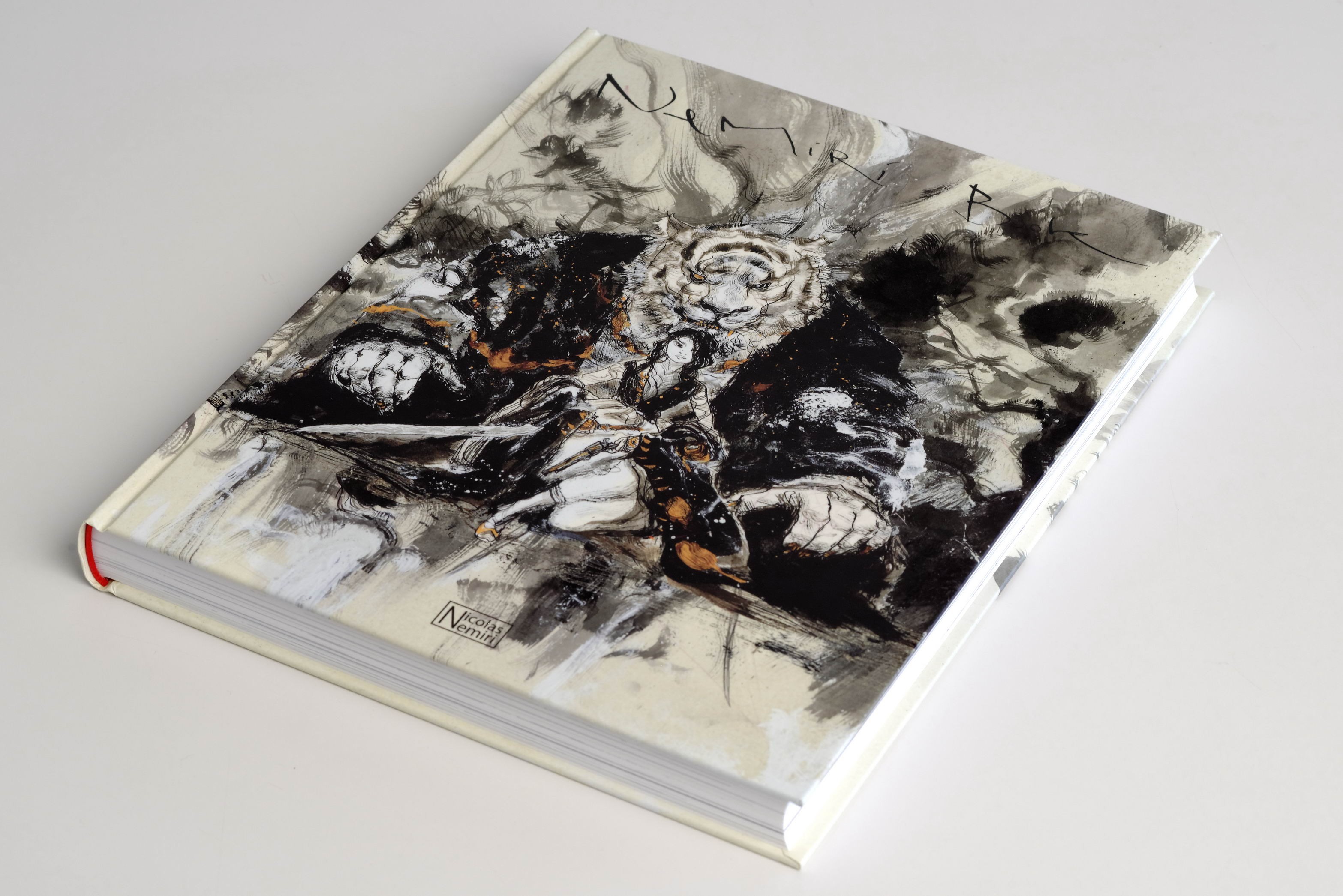 大人気定番商品 The Nemiri Book Nicolas Nemiri 直筆サインイラスト アート・デザイン・音楽