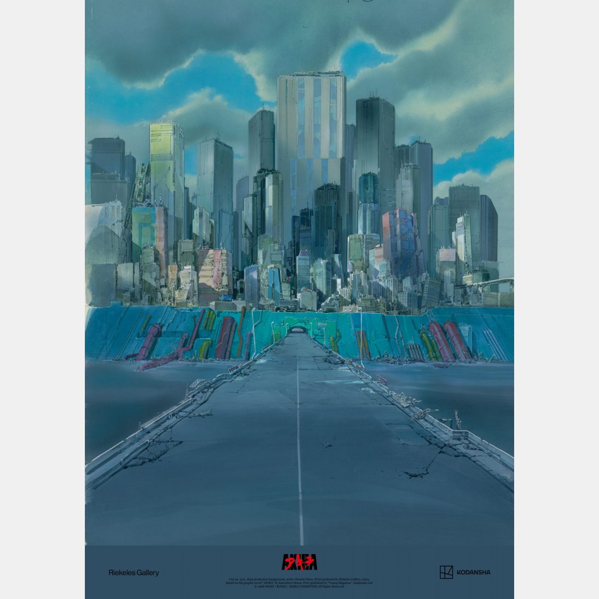 AKIRA - cut n° 2211 - High quality poster