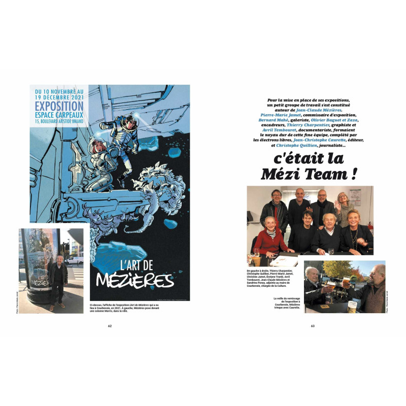 Jean-Claude Mézières : Le Dessinateur aux Mille Planètes - hardcover special edition (French)