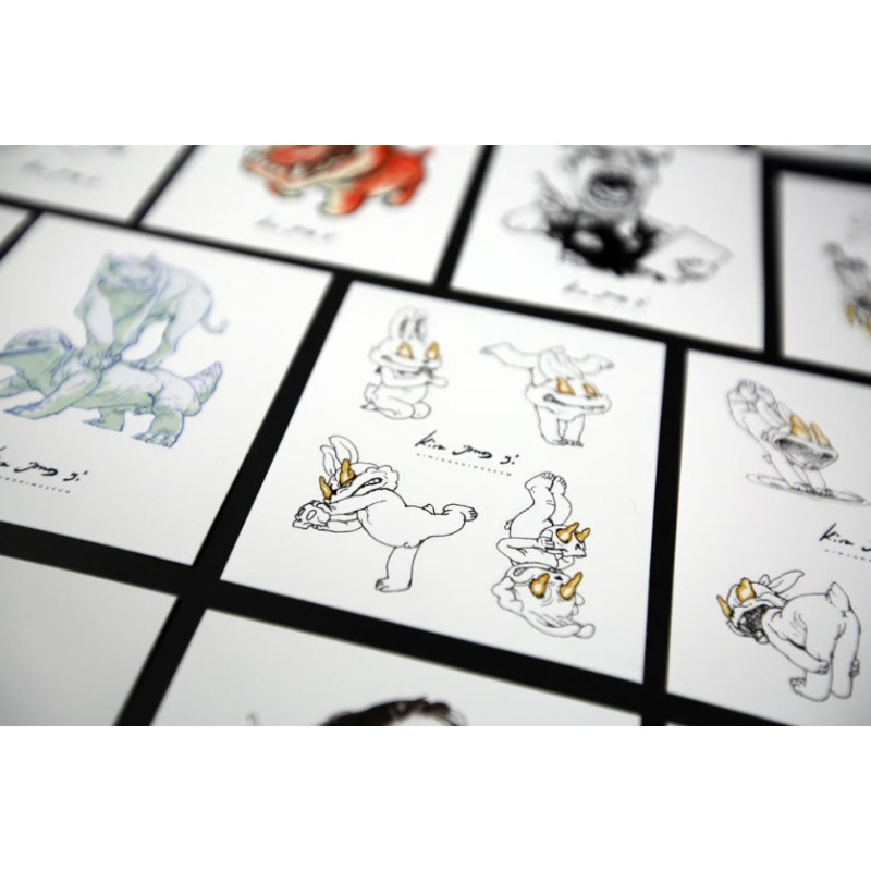 Kim Jung Gi Museum - Sticker set
