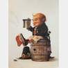 Jean-Baptiste Monge - Leprechaun on a Barrel (Poster)