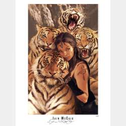 Iain McCaig - Poster - "CALLER OF THE UNTAMED" - (numbered and signed)