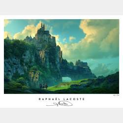 Raphael Lacoste - Art Print- "The Three Horsemen" - (numbered and signed)