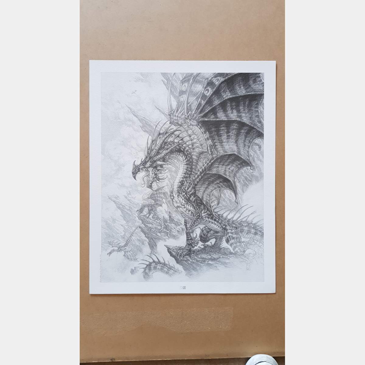 Olivier Ledroit - Dragon (print)