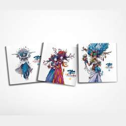 Moon - 365 Squares BUNDLE vol. 1-3