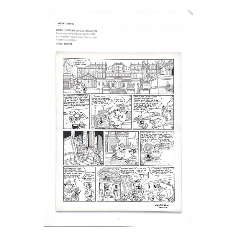 Christie's Bande Dessinée et Illustration Paris 14 Mars 2015