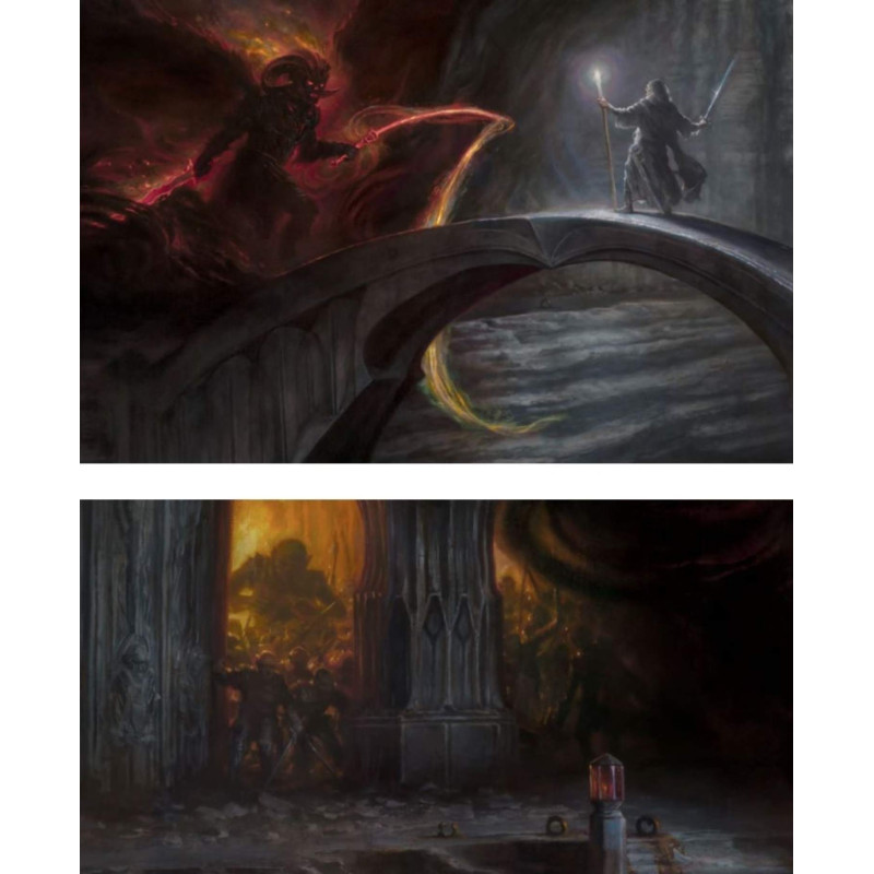 Bridge of Khazad-dûm - Donato Giancola - Tirage d'art (numéroté et signé)
