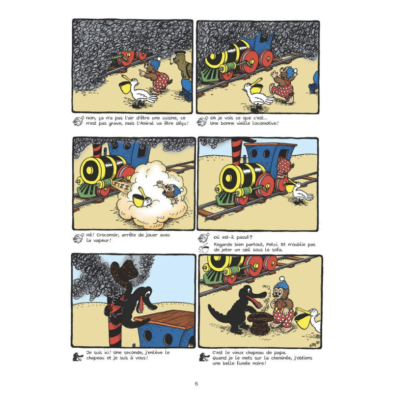 Petzi et la locomotive