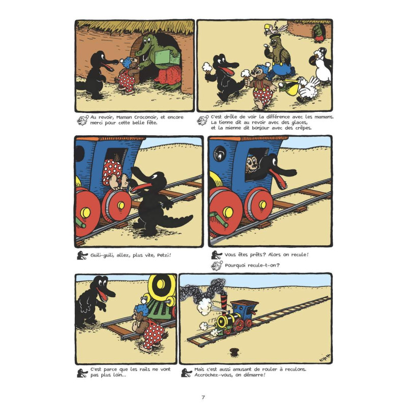 Petzi et la locomotive