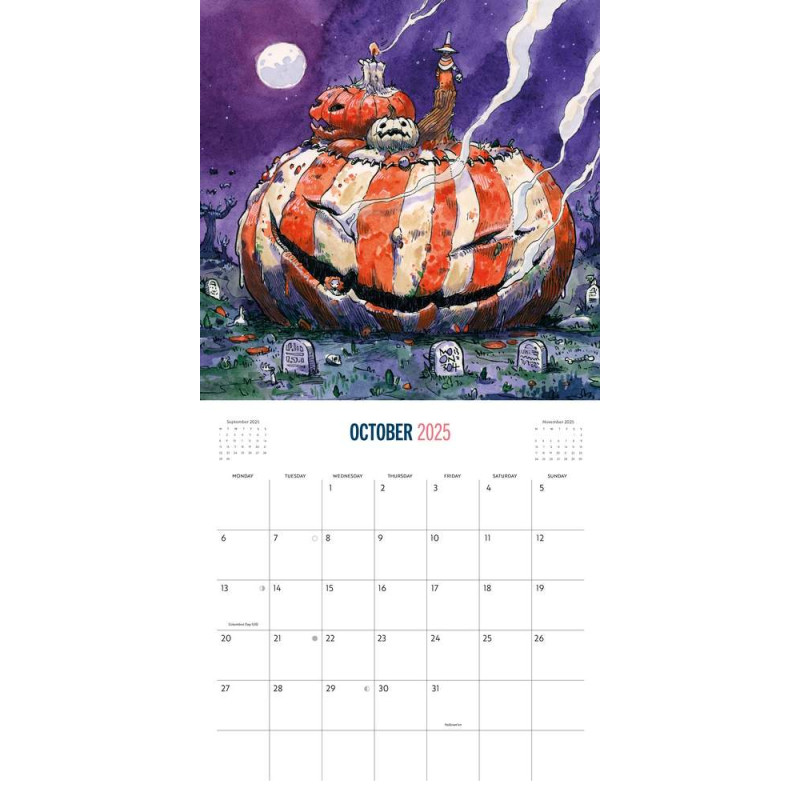 Moon - Calendrier 2025 - 365 Squares Vol.3