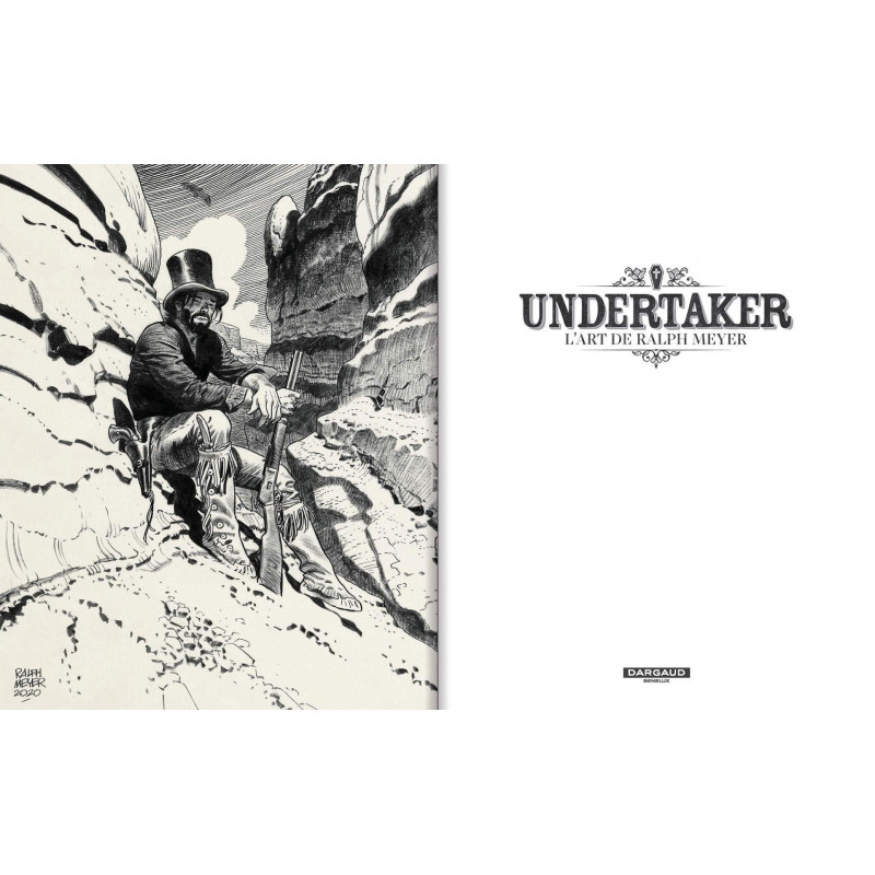 Undertaker Artbook : L'art de Ralph Meyer