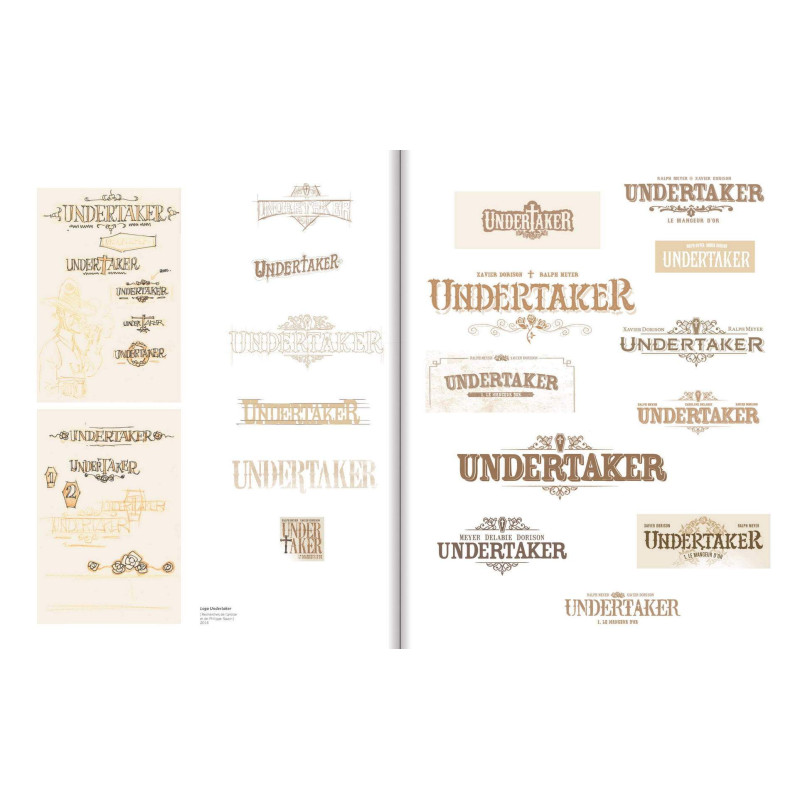 Undertaker Artbook : L'art de Ralph Meyer