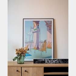 Jean Giraud "Moebius" - Arzak, little nemo (Poster)