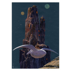 Moebius - Arzak - Le Rocher (Poster)