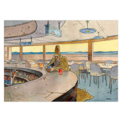 Jean Giraud "Moebius" - Arzak Barvide (Affiche)