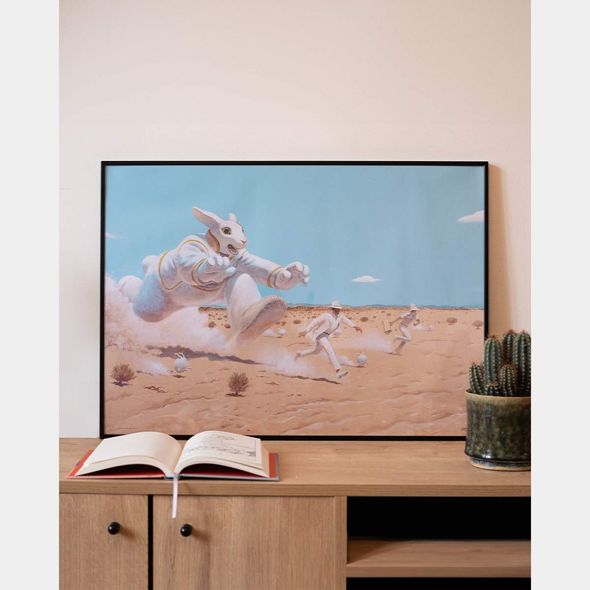 Jean Giraud "Moebius" - Chasse au Major (Poster)