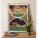 Jean Giraud “Moebius” - Le portique - Fine art print