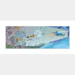 Jean Giraud “Moebius” - Le saut de l’ange part. 2 -Fine art print