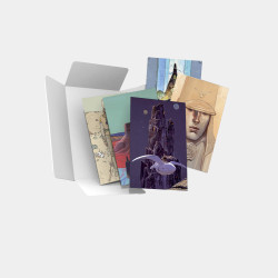Jean Giraud "Moebius" - Set of 18 postcards "Arzak L'intemporel"