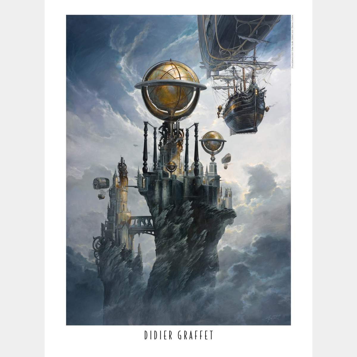 Didier Graffet - Art Print - Nova Atlantis (numbered and signed)