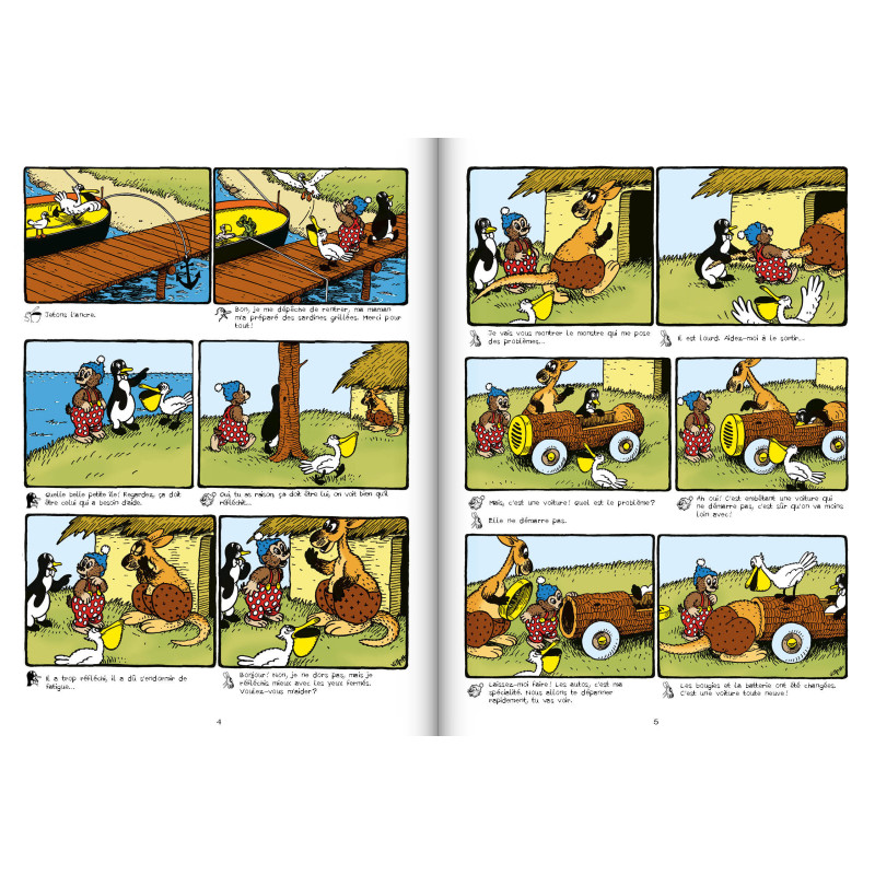 Petzi chez les Pingouins