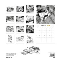 Éric Hérenguel - 2026 Calendar - The Kong Crew (FR) (signed)