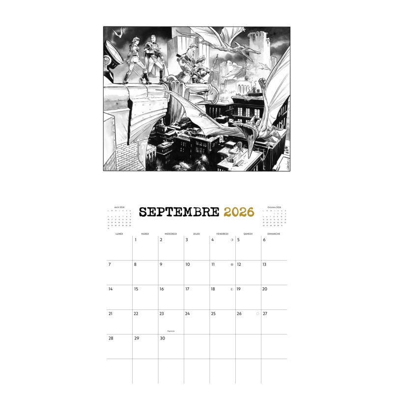 Éric Hérenguel - Calendrier 2026 - The Kong Crew (signé)