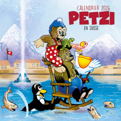 Petzi en Suisse - 2026 Calendar (FR)
