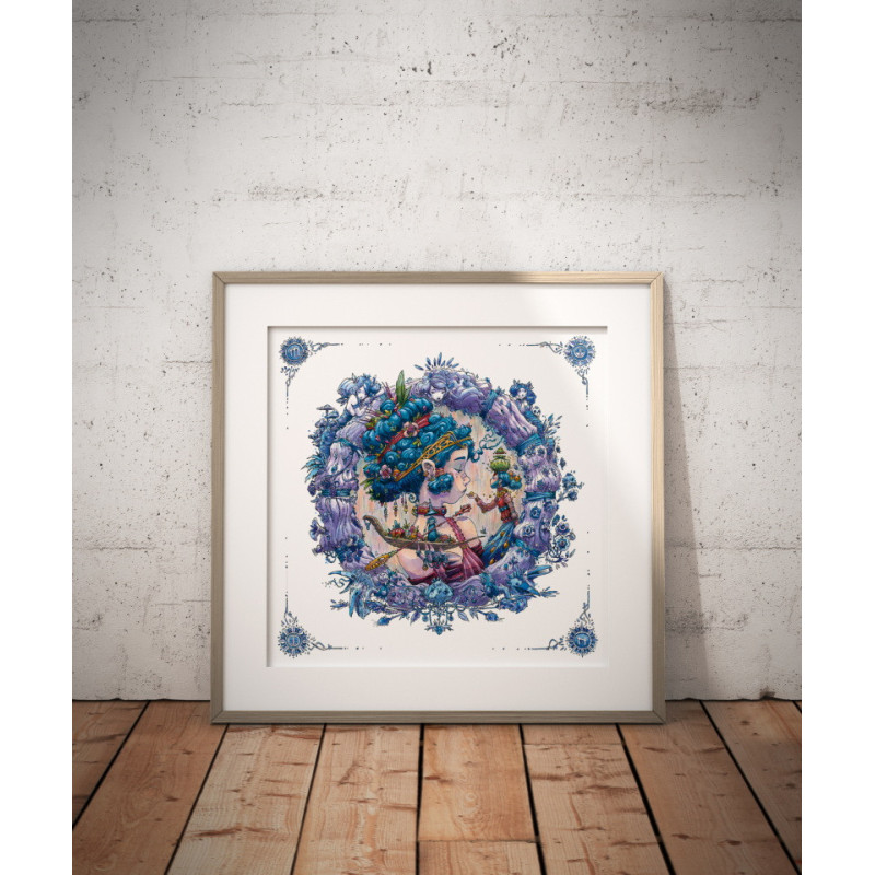 Moon - "Times 365" - Fine art print (numbered & signed)