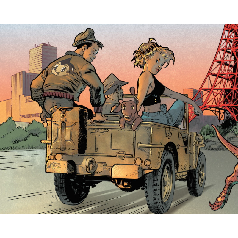 Éric Hérenguel - Affiche du Tokyo BD Festival (signée)