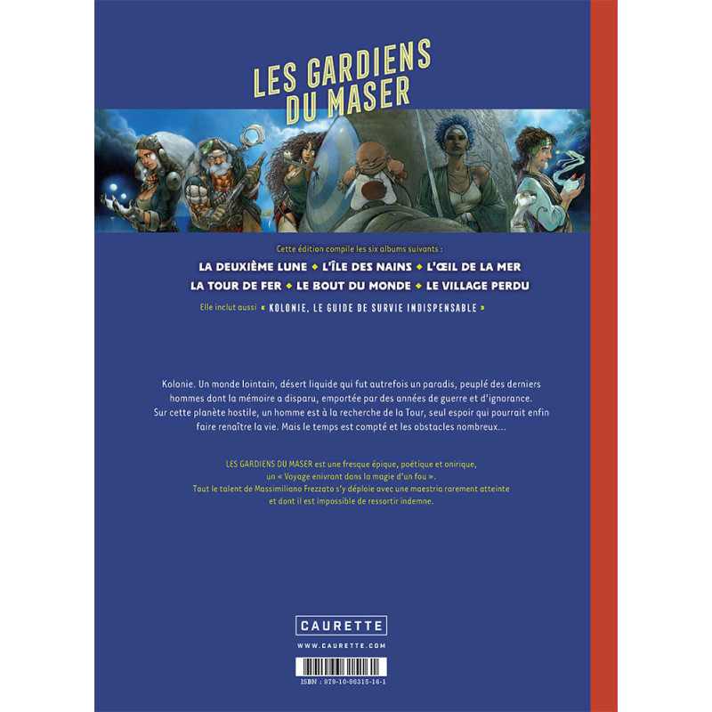 Massimiliano Frezzato - Les Gardiens du Maser - Intégrale (LIVRE ABÎMÉ)