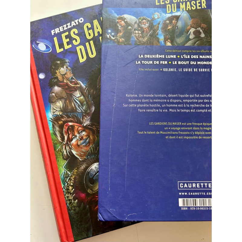 Massimiliano Frezzato - Les Gardiens du Maser - Intégrale (LIVRE ABÎMÉ)