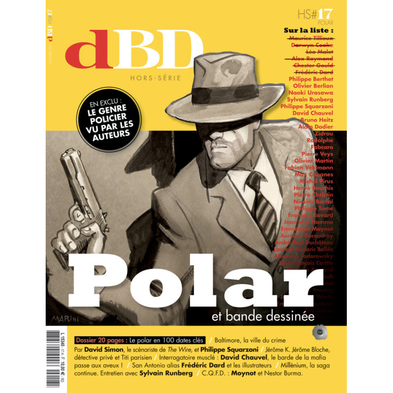 dBD (HS n°17) - Le Polar en Bande dessinée (FR)