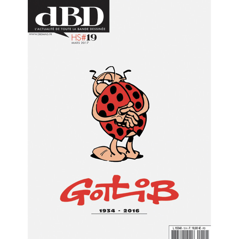 dBD (HS n°19) - Gotlib : 1934-2016 (FR)