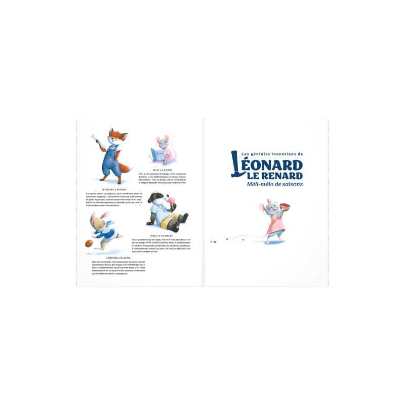 Les Géniales Inventions de Léonard le renard : Méli-mélo de saisons