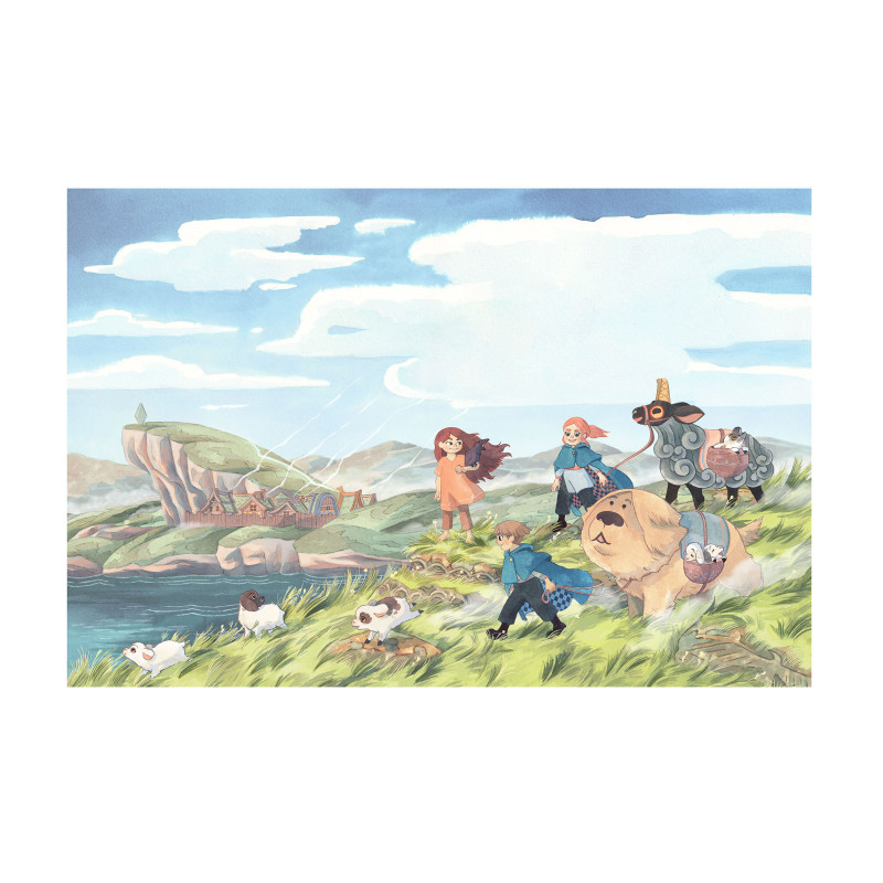 Amélie Fléchais - "Shepherdess Warriors - Epilogue" - Fine art print (numbered & signed)