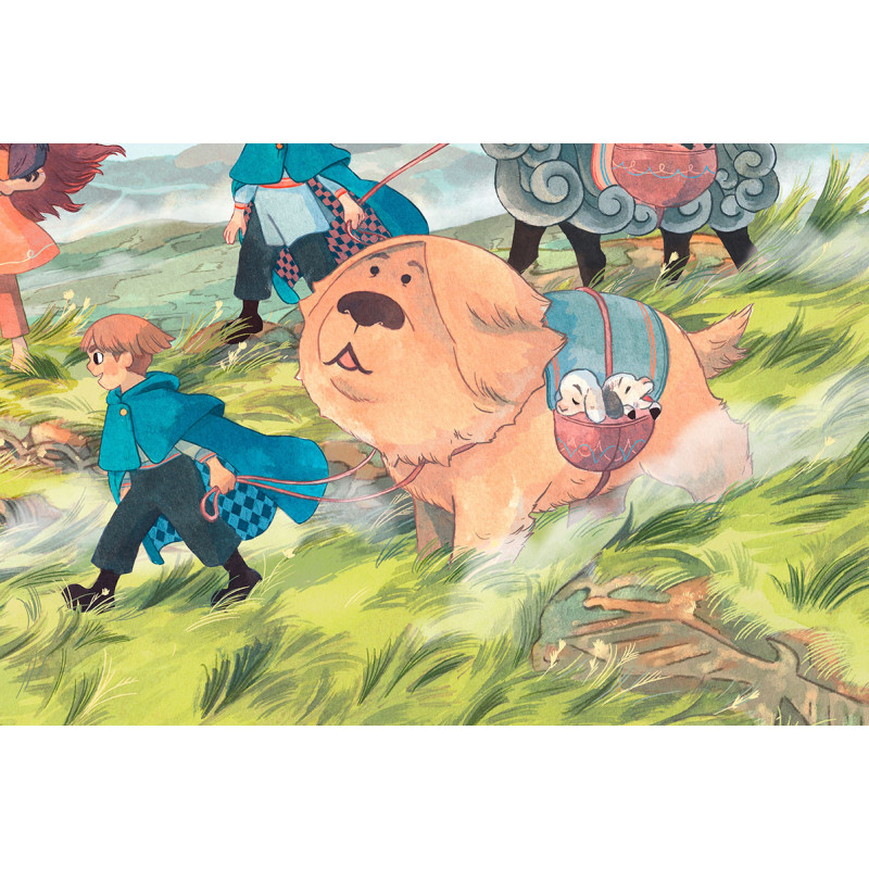 Amélie Fléchais - "Shepherdess Warriors - Epilogue" - Fine art print (numbered & signed)