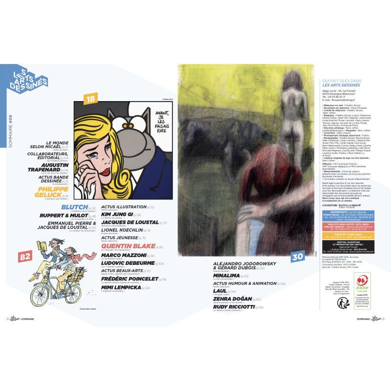 Les Arts dessinés (n°6) - Blutch (FR)