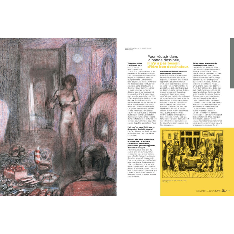 Les Arts dessinés (n°6) - Blutch (FR)