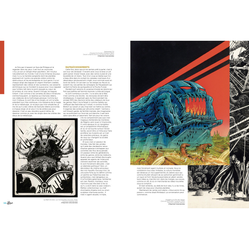 Les Arts dessinés (n°19) - Philippe Druillet (FR)