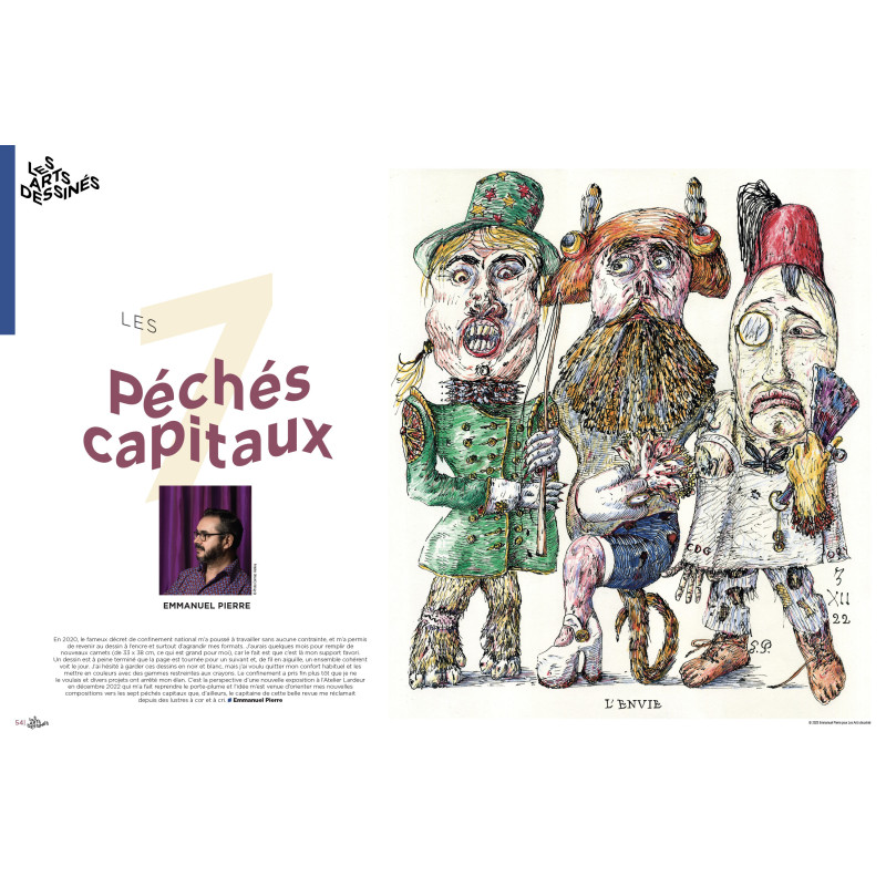 Les Arts dessinés (n°22) - Catherine Meurisse (FR)