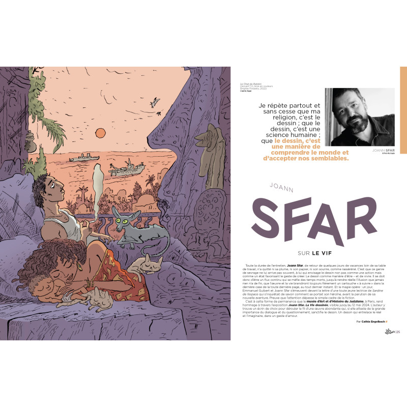 Les Arts dessinés (n°24) - Joann Sfar (FR)