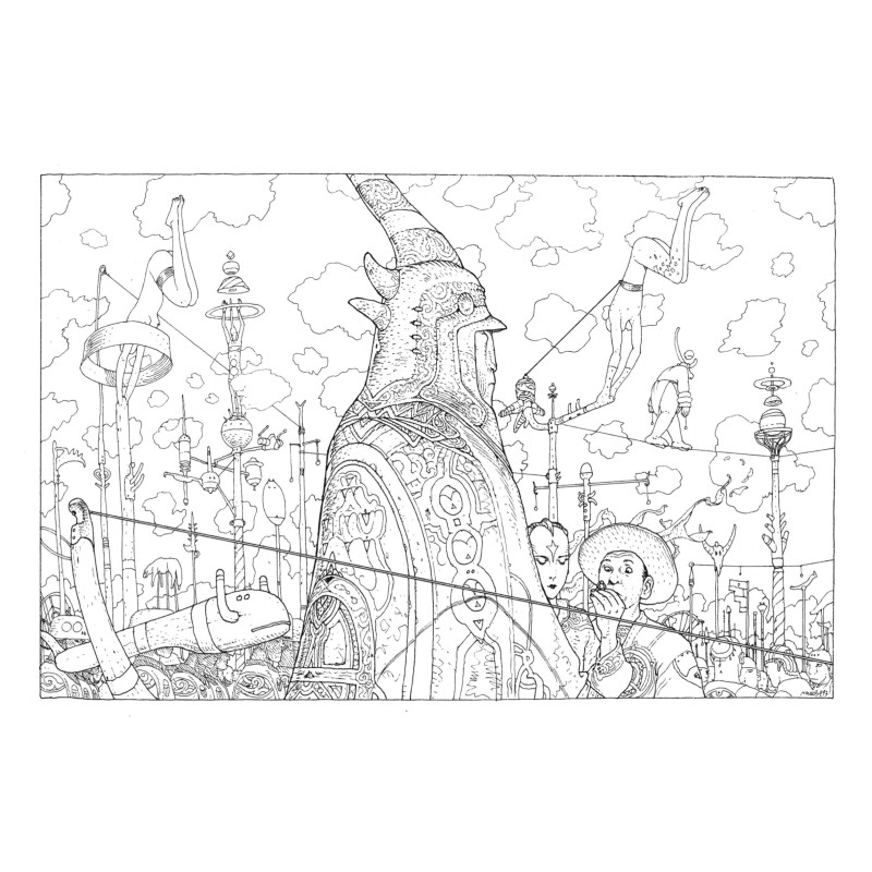Jean Giraud "Moebius" - 40 Days dans le désert B (FR)