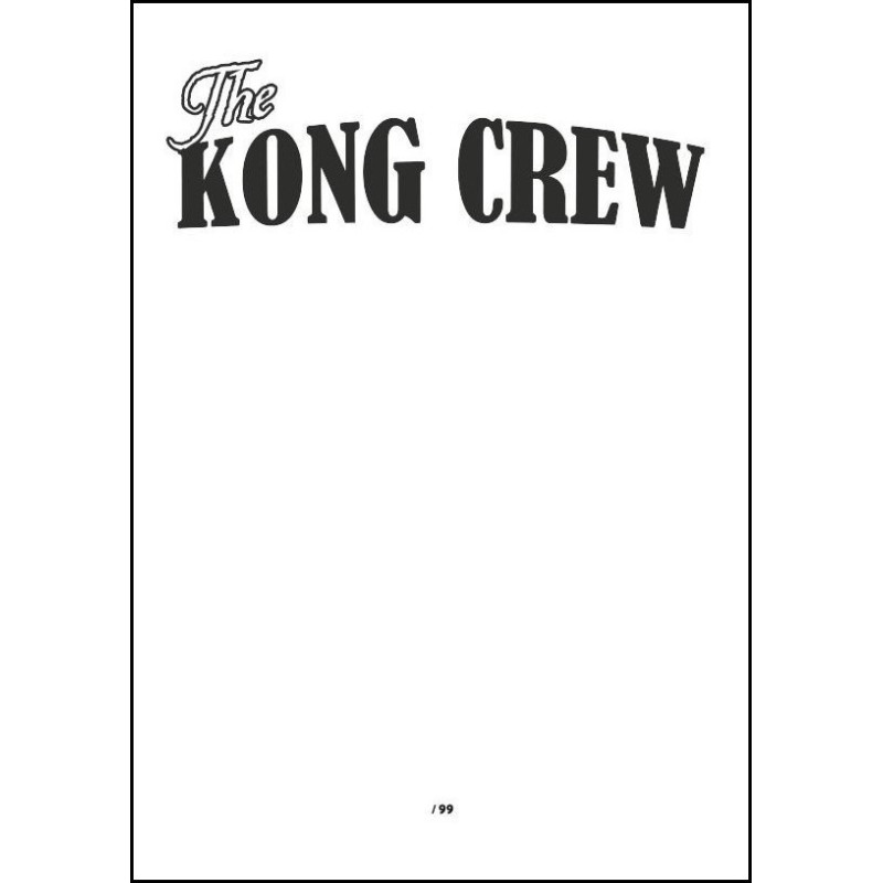 Éric Hérenguel - Kong Crew - Blank Cover