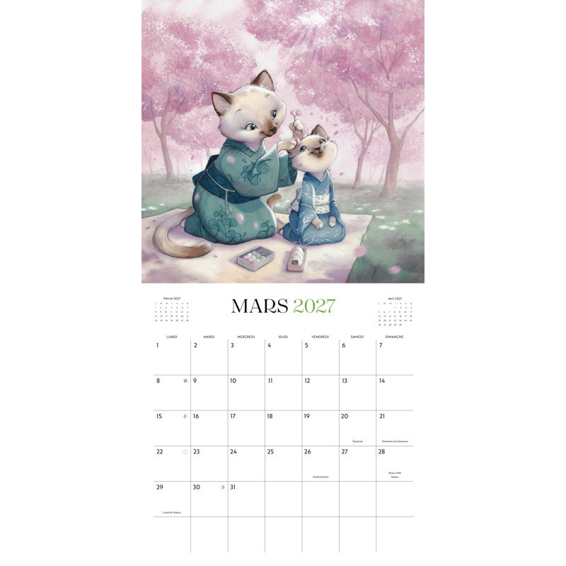Julie Mellan - Calendrier 2027 (précommande)