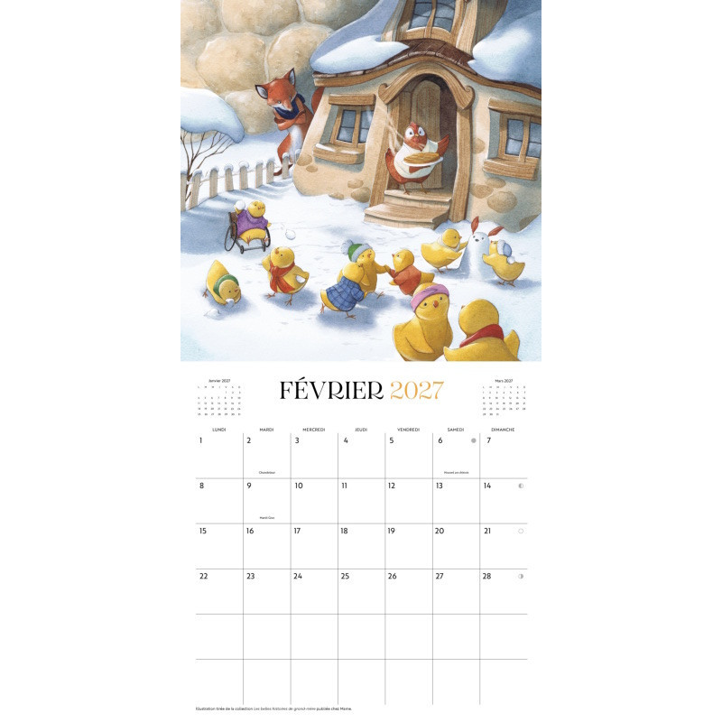 Julie Mellan - 2027 Calendar (preorder)