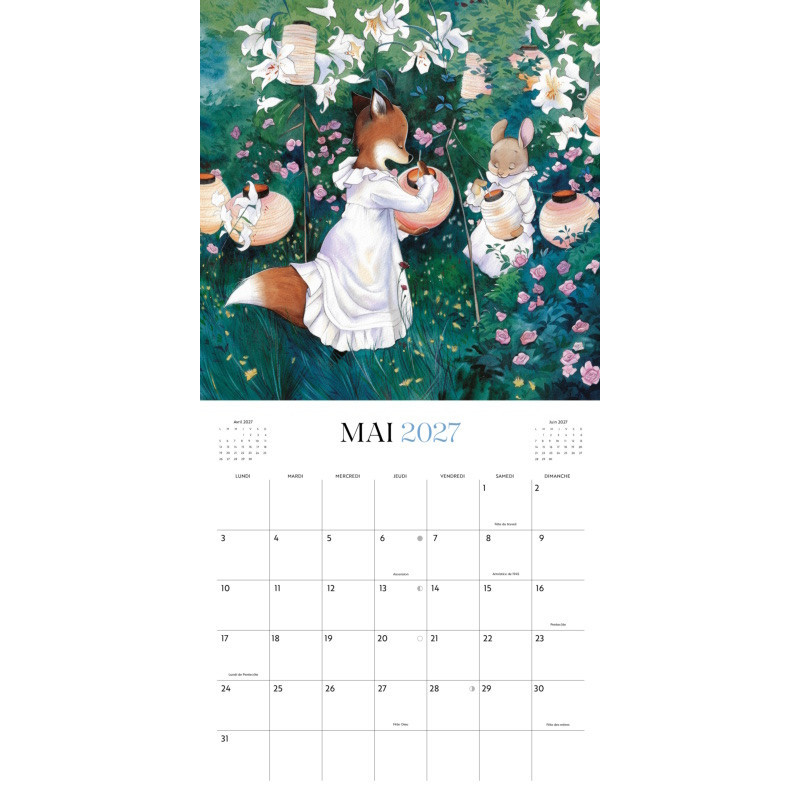 Julie Mellan - 2027 Calendar (preorder)