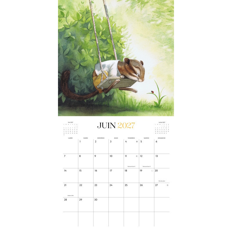Julie Mellan - Calendrier 2027 (précommande)