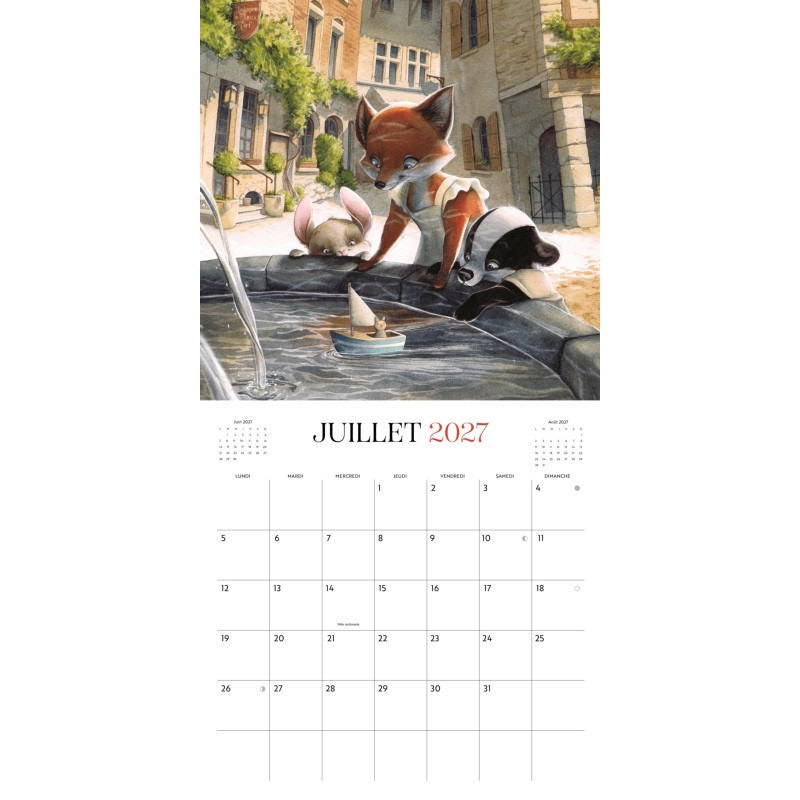 Julie Mellan - Calendrier 2027 (précommande)