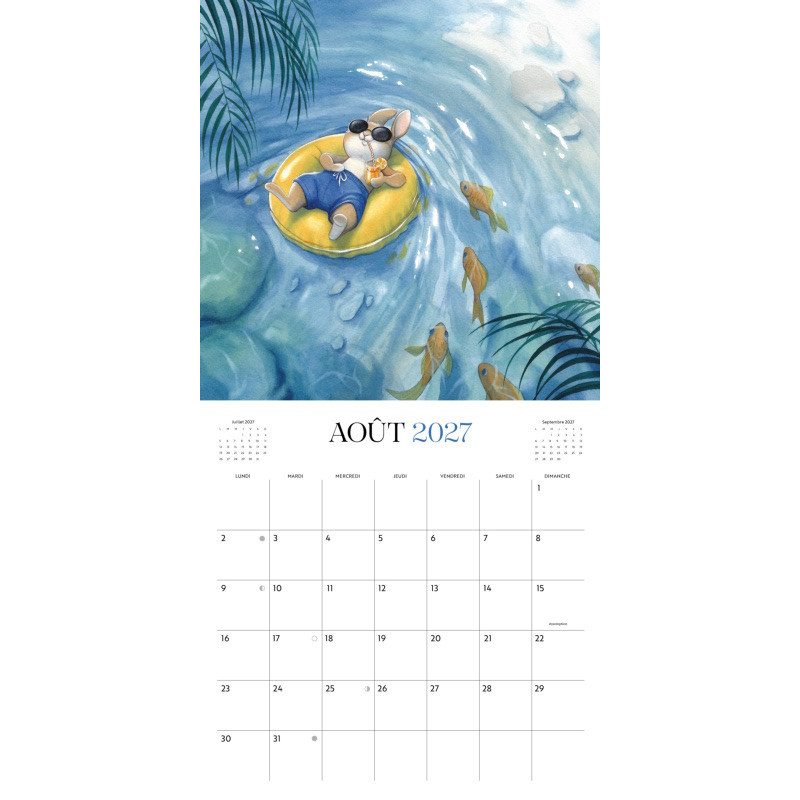 Julie Mellan - Calendrier 2027 (précommande)